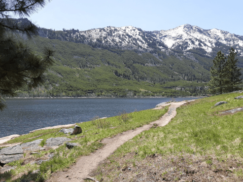 Take A Lengthy Loop Trail Around This Montana Mountain Lake For A Peaceful Adventure