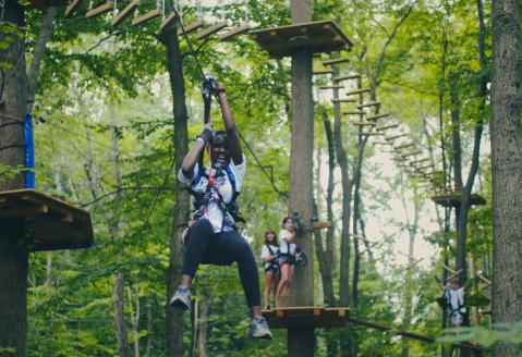 You Can Soar Through The Trees At This Kid-Friendly Adventure Park In Massachusetts