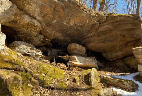 Follow This Short And Easy Trail In Connecticut To A Rock Cave
