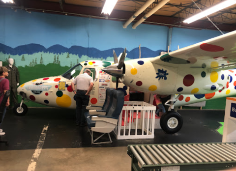 Kids Can Sit In The Cockpit Of A Real Airplane At This Children's Museum In Georgia