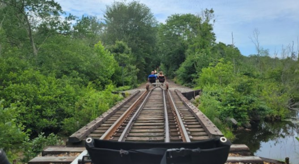 This Unique Rail Biking Experience In Connecticut Belongs On Your Bucket List