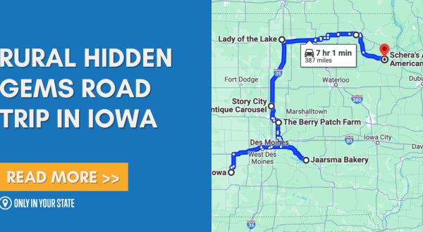 This Rural Road Trip Will Take You To Some Of The Best Countryside Hidden Gems In Iowa