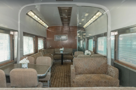Sleep On A Train At The Galveston Railroad Museum In Texas