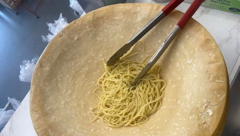 You Must Taste The Cheese Wheel Pasta At This Unique Italian Restaurant In Maryland