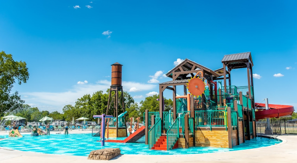 With Its Own Swim-Up Bar, Camp Fimfo Waco In Texas Is A Slice Of Paradise