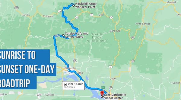 This Epic One-Day Road Trip Across Arkansas Is Full Of Adventures From Sunrise To Sunset