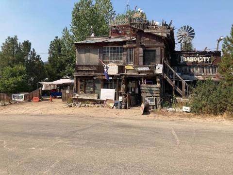 The Coolest Place To Shop In Idaho, BoCo Sluice Box Is An Antique Store In A Strange Building