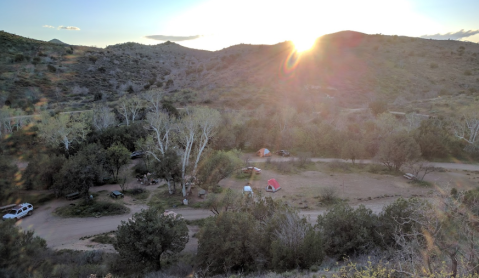 You Can Rent An Entire Campground In Arizona At Cave Creek Group Site For Just $75 Per Night
