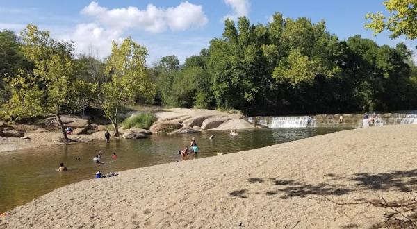 There’s A Waterfall Swimming Hole Hiding In Pennington Creek Park That’s An Ideal Oklahoma Summer Destination