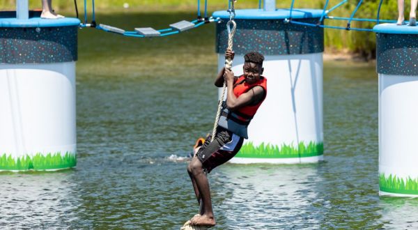This Family Waterpark In South Carolina With Its Own Floating Zipline Will Make Your Summer Epic