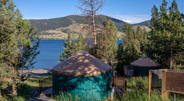 After A Day Of Scenic Hiking, Sleep In A Yurt At These 3 Montana Parks
