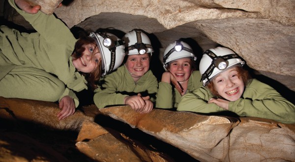 There’s A Cave Right Next To An Adventure Park In Kentucky, Making For A Fun-Filled Family Outing