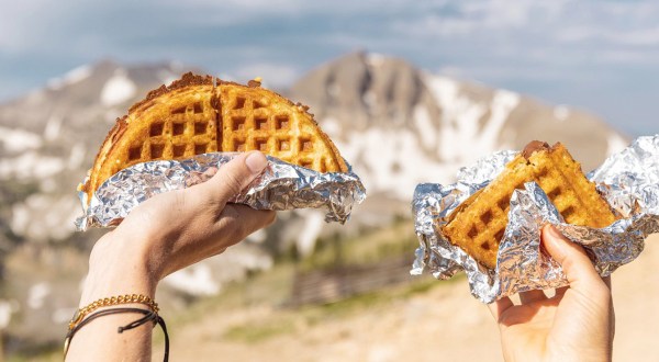 People Drive From All Over Wyoming To Eat At This Tiny But Legendary Waffle Cabin