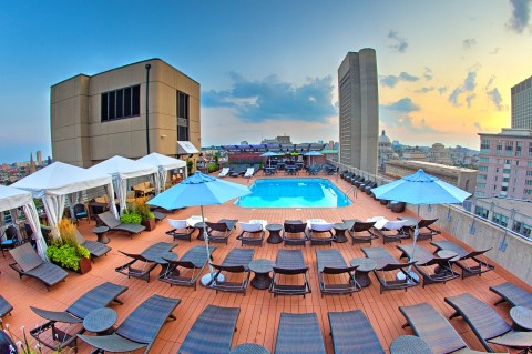 These Rooftop Cabanas On A Massachusetts Hotel Rooftop Are The Coolest Way To Beat The Heat
