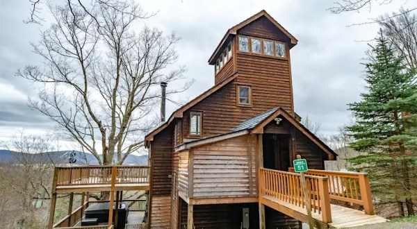 This Stunning West Virginia Airbnb Comes With Its Own Tower For Taking In The Gorgeous Views