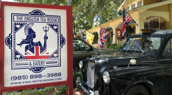 The English Tea Room Is A Dreamy English-Themed Tea Room In Louisiana