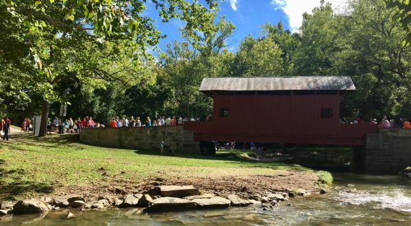 If There’s One Fall Festival You Attend In Pennsylvania, Make It The Washington & Greene Counties Covered Bridge Festival