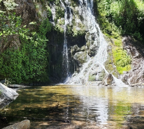 Swim Underneath A Waterfall At This Refreshing Swimming Hole In Southern California