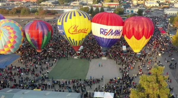 Spend The Day At The ClovisFest Hot Air Balloon Festival In Northern California For A Uniquely Colorful Experience