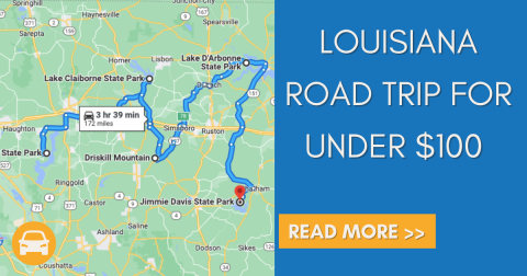 The Most Affordable Louisiana Road Trip Takes You To 5 Stunning Sites For Under $100