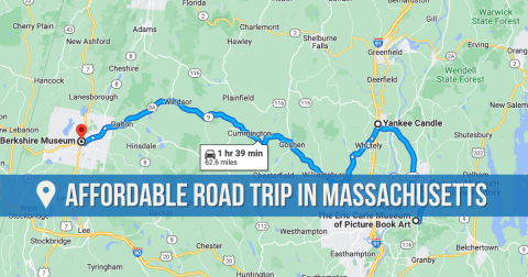 The Most Affordable Massachusetts Road Trip Takes You To 4 Stunning Sites For Under $100