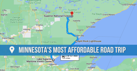 The Most Affordable Minnesota Road Trip Takes You To 5 Stunning Sites For Under $100