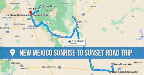 This Epic One-Day Road Trip Across New Mexico Is Full Of Adventures From Sunrise To Sunset