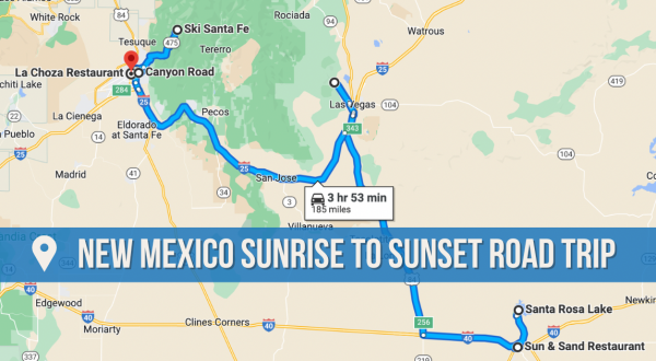This Epic One-Day Road Trip Across New Mexico Is Full Of Adventures From Sunrise To Sunset
