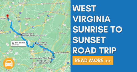 This Epic One-Day Road Trip Across West Virginia Is Full Of Adventures From Sunrise To Sunset