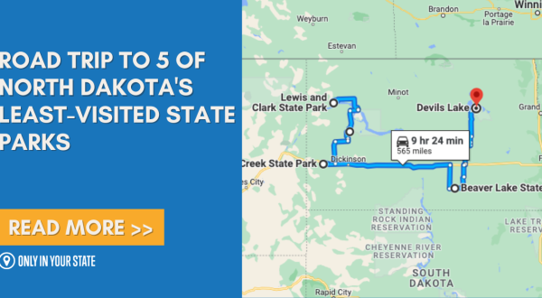Take This Unforgettable Road Trip To 5 Of North Dakota’s Least-Visited State Parks
