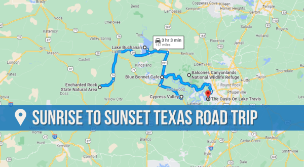 This Epic One-Day Road Trip Across Texas Is Full Of Adventures From Sunrise To Sunset