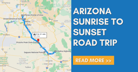This Epic One-Day Road Trip Across Arizona Is Full Of Adventures From Sunrise To Sunset