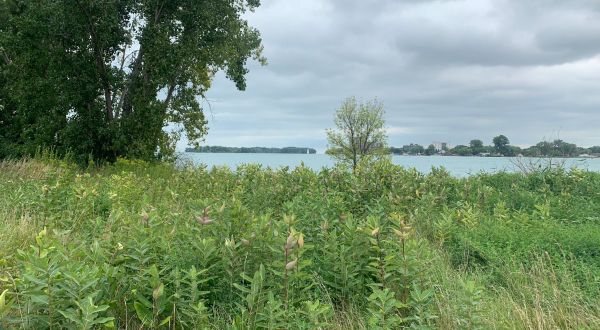 Follow This 2.1-Mile Trail In Detroit To A Lighthouse, Lagoon, and Views of Canada