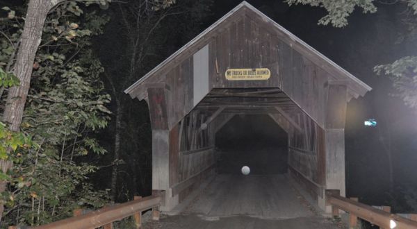 The Tale Of This Haunted Covered Bridge In Vermont Will Send Shivers Down Your Spine