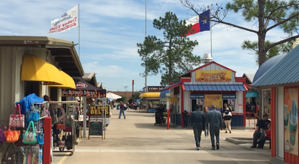 More Than A Flea Market, Traders Village In Texas Also Has Food, Carnival Rides, And More