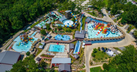 You Can Camp Overnight At This Small Town Water Park In Alabama
