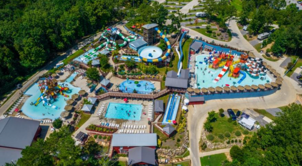 You Can Camp Overnight At This Small Town Water Park In Alabama