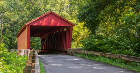 One Of The Most Haunted Bridges In Maryland, Jericho Covered Bridge Has Been Around Since 1865