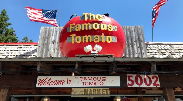 The Exotic Famous Tomato In Indiana Sells Soda And Snacks From All Over The Nation