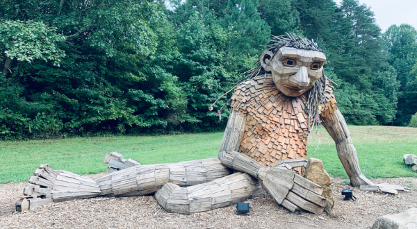 Cross Wooden Bridges And Ogle Real-Life Giants On This Fairy Tale Trail In Kentucky