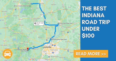 The Most Affordable Indiana Road Trip Takes You To 4 Stunning Sites For Under $100