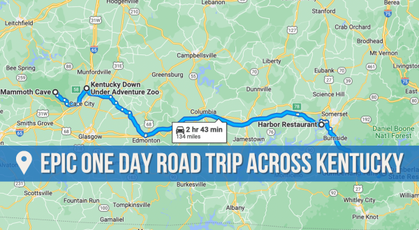 This Epic One-Day Road Trip Across Kentucky Is Full Of Adventures From Sunrise To Sunset