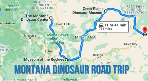 This Dinosaur-Themed Road Trip Through Montana Is The Ultimate Family Adventure