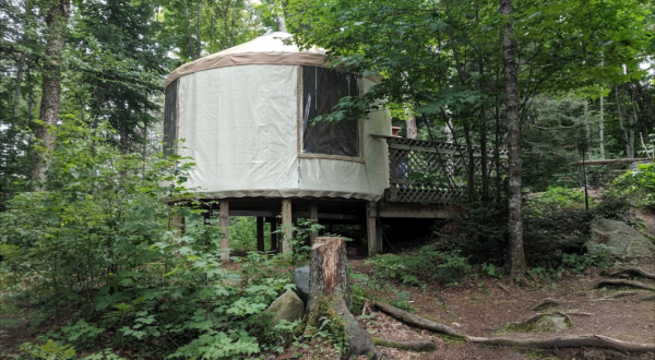 After A Day Of Scenic Hiking, Sleep In A Yurt At These 6 Michigan Parks