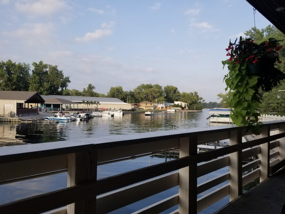 For Some Of The Most Scenic Waterfront Dining In Nebraska, Head To The Woodcliff Restaurant