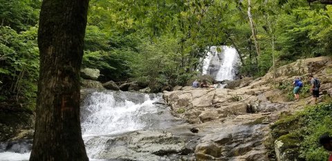 You'll Want To Spend The Entire Day At The Gorgeous Natural Waterslide In Virginia's Shenandoah National Park