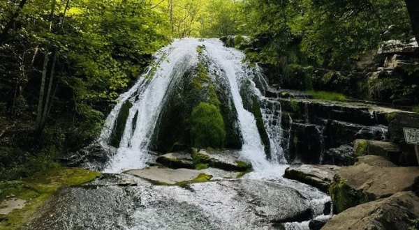 Take A Magical Waterfall Hike In Virginia To Roaring Run Falls, If You Can Find It