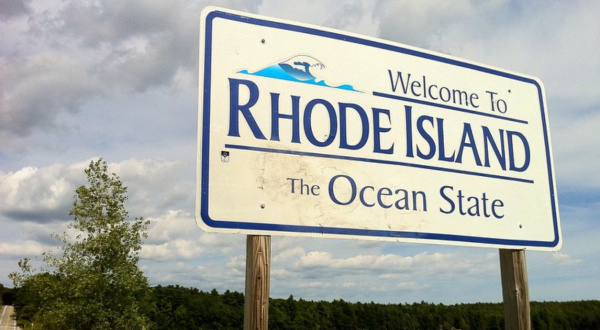 The Best Sight In The World Is Actually A Road Sign That Says Welcome To Rhode Island