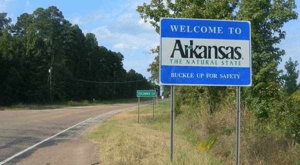 The Best Sight In The World Is Actually A Road Sign That Says Welcome To Arkansas