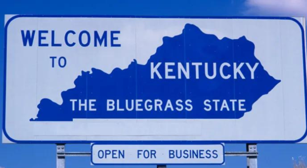 The Best Sight In The World Is Actually A Road Sign That Says Welcome To Kentucky